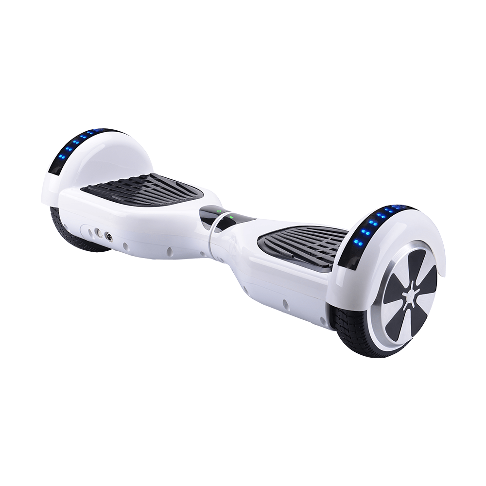 6.5 inch Hoverboard Orange Graffiti Style LED Lights and inbuilt