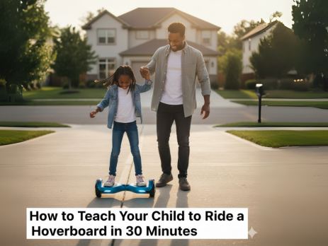 How to Teach Your Child to Ride a Hoverboard in 30 Minutes