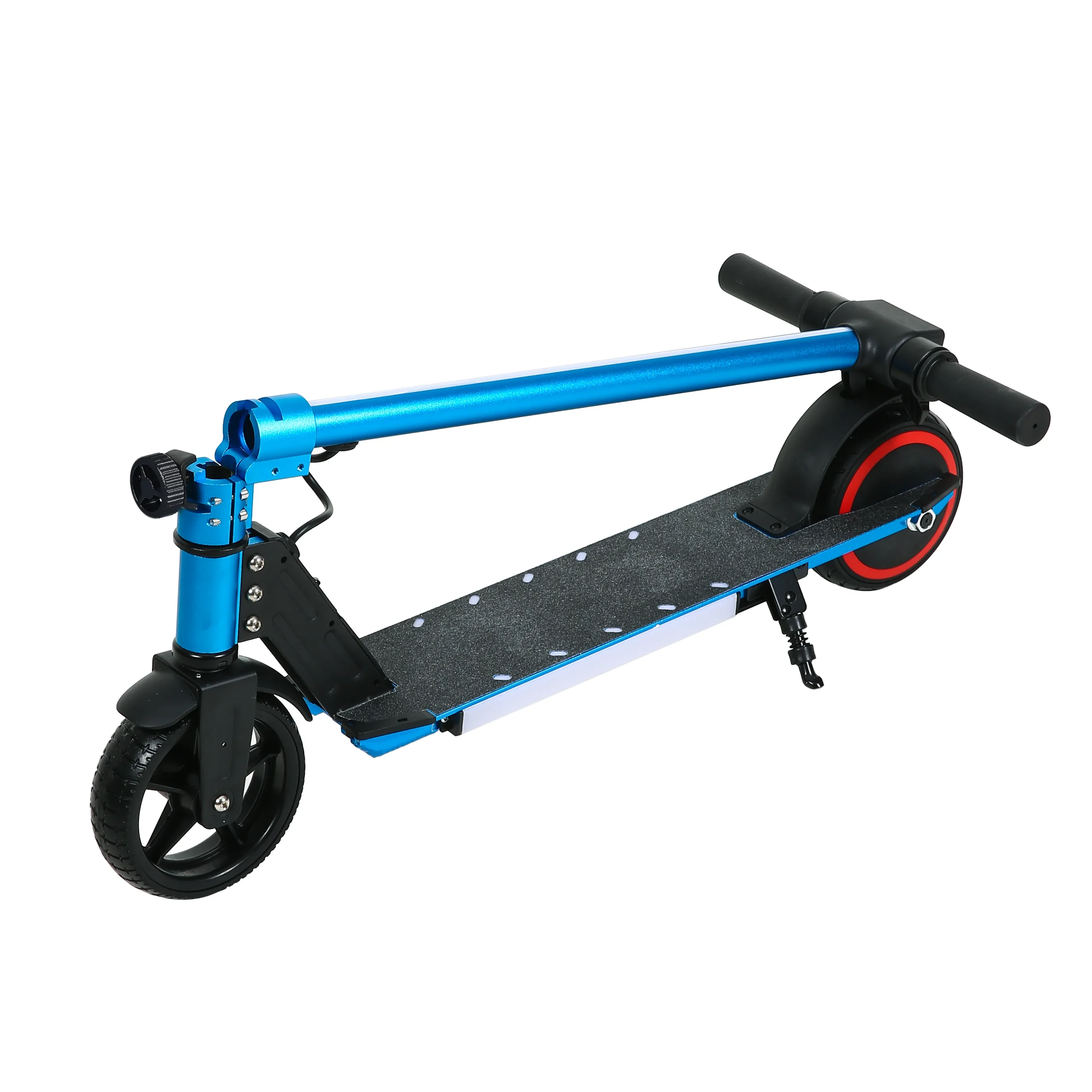 kids black electric scooter