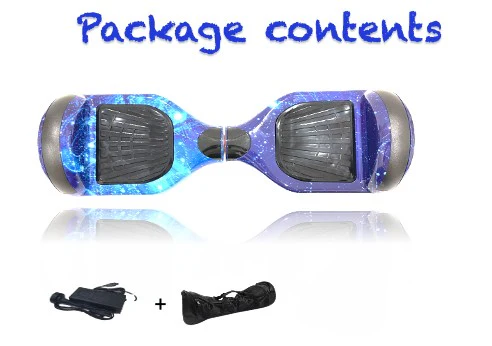 HoveroorX 6.5" Off-Road Australian Hoverboard | Electric Galaxy Blue