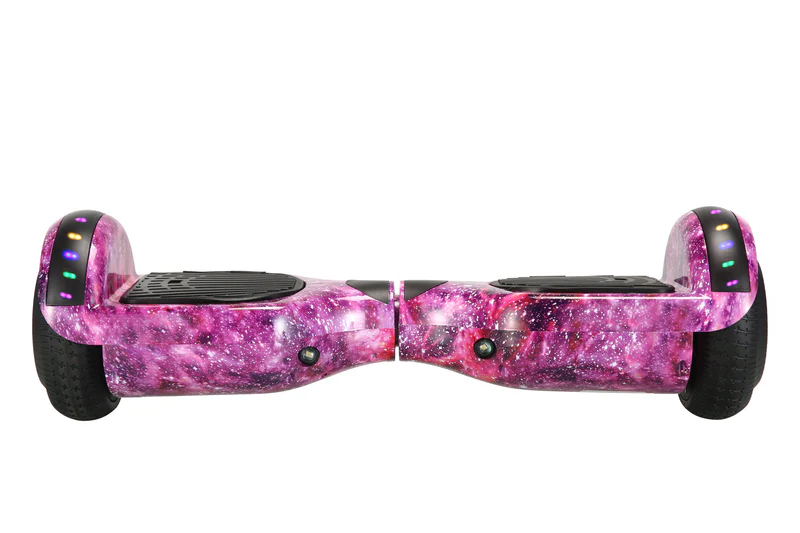 purple off road self balancing electric hoverboard