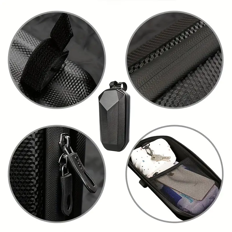 Waterproof handlebar pouch for e-scooters