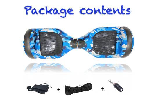 Australia Hoverboard 6.5 inch Self Balancing Electric Scooter Kids Camouflage Blue