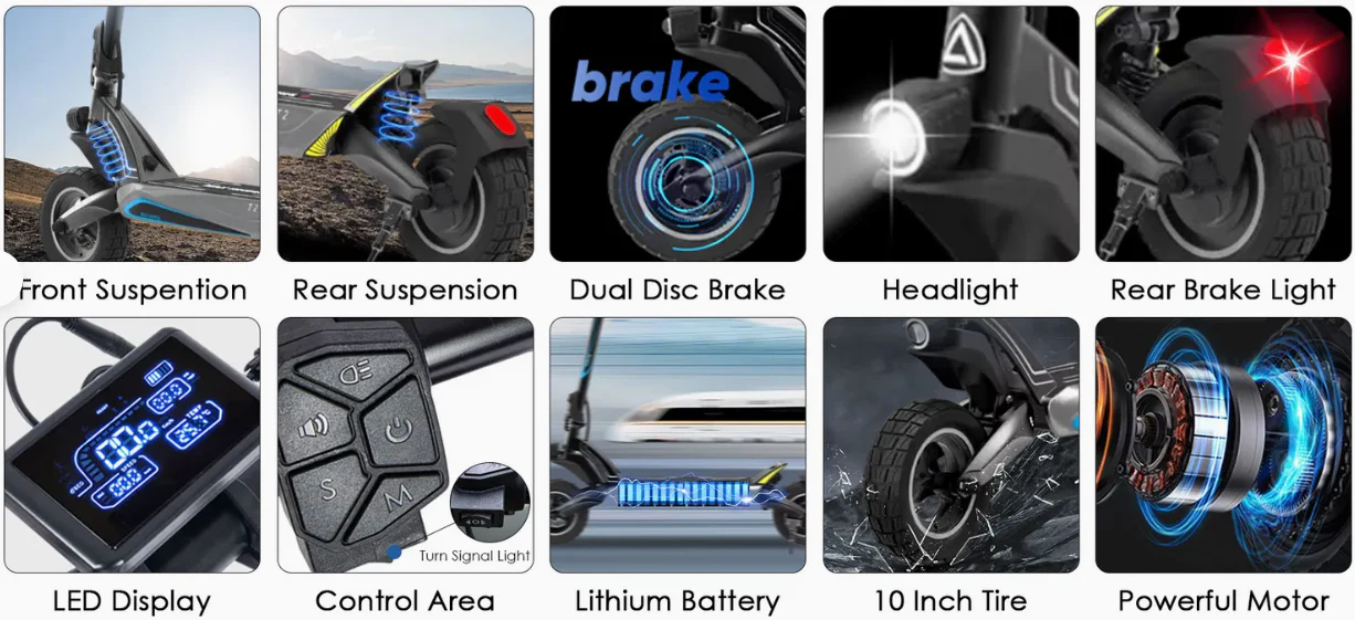 Foldable electric scooter for Australian commuters
