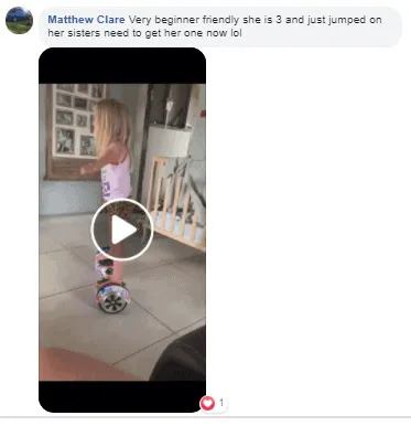 Customer feedback on electric hoverboards Australia