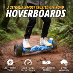 Australia Hoverboard Off Road Hoverboard NS8 | Camouflage Blue
