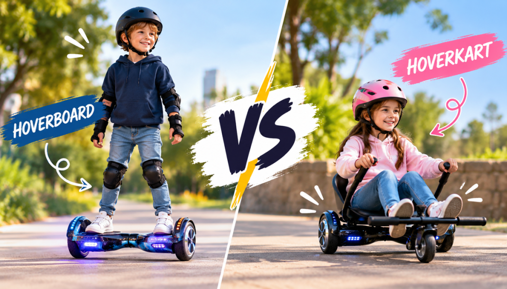 hoverboards vs Hoverkarts